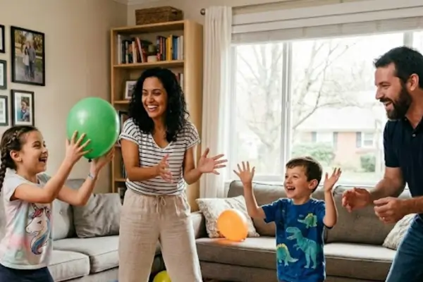 jogos caseiros para jogar em família